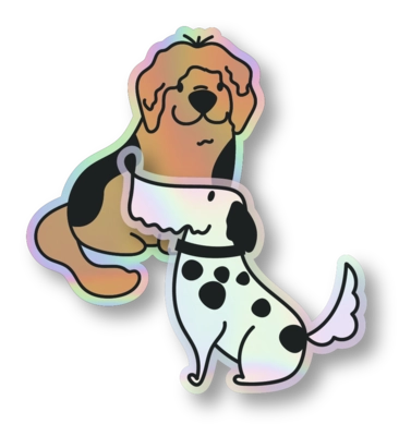 Autocolantes holográficos  