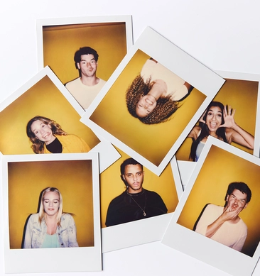 Revelação de fotos quadradas