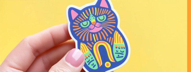 Autocolantes de vinil  