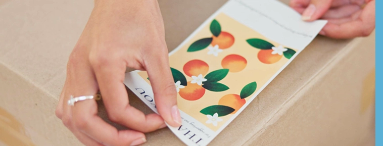 Autocolantes de vinil laminado  