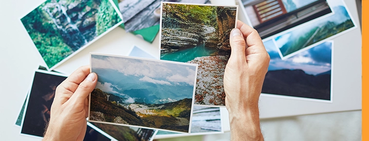 Revelação de fotos flexíveis