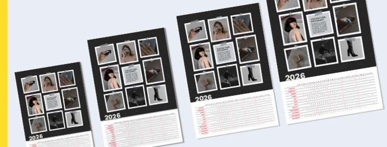 Calendários tipo Pôster