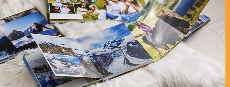 Álbum de Fotos com Capa Mole